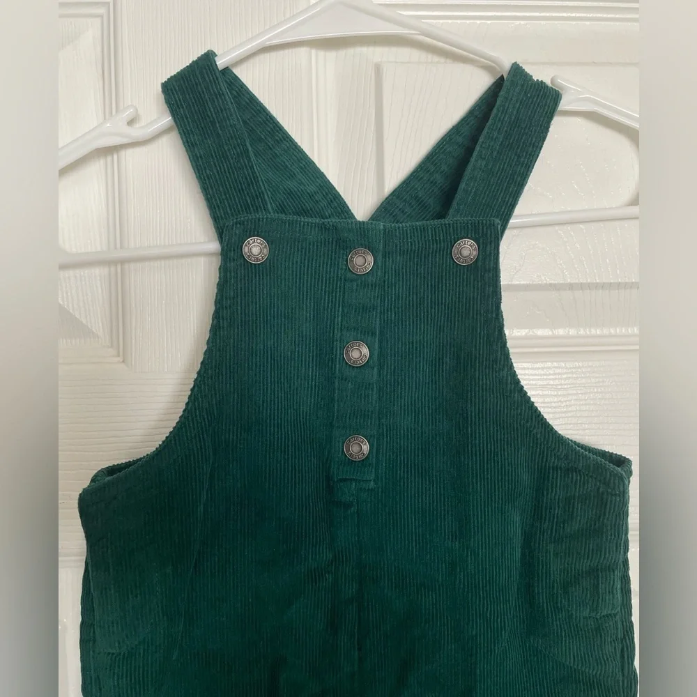 Carter's Dark Green Corduroy Overalls size 18-24 months